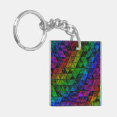 Pride Glass Sleutelhanger (Voorkant Links)