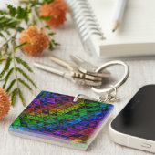 Pride Glass Sleutelhanger (Voorkant Rechts)