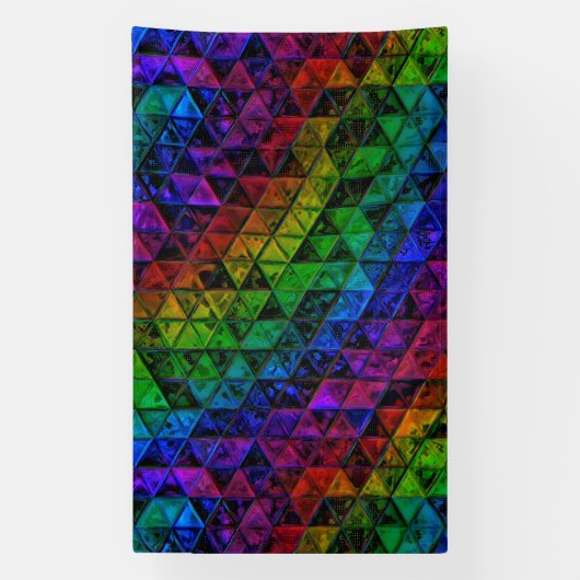 Pride Glass Spandoek (Verticaal)