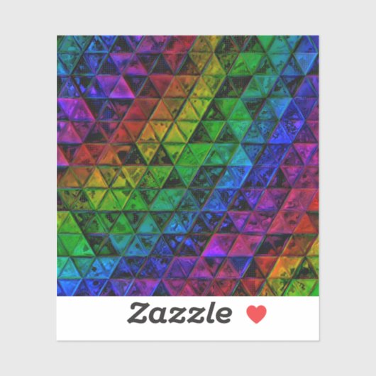 Pride Glass Sticker (Vel)