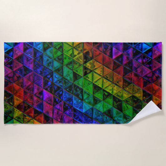 Pride Glass Strandlaken (Voorkant)