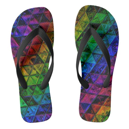 Pride Glass Teenslippers (Voetbed)