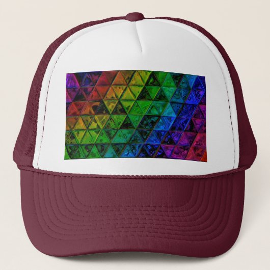 Pride Glass Trucker Pet (Voorkant)