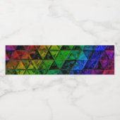 Pride Glass Waterfles Etiket (Enkel label)