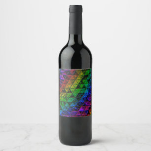 Pride Glass Wijn Etiket