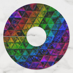 Pride Glass Wijnglaslabel