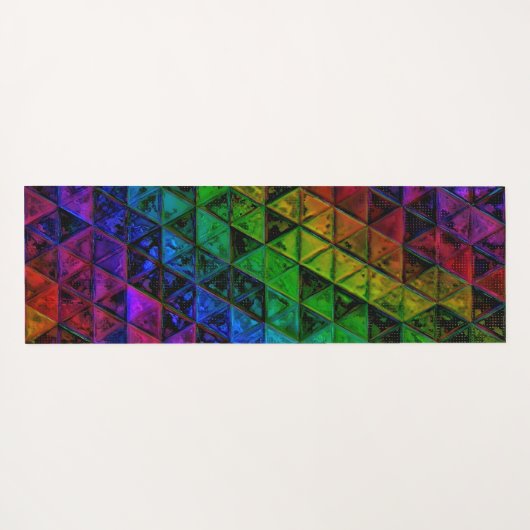 Pride Glass Yogamat (Achterkant (horizontaal))