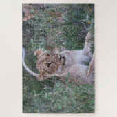 Pride Guardian – Rustende Leeuwin Legpuzzel (Verticaal)