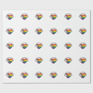 Pride Heart Je Kan Jezelf Zijn Met Mij T-shirt Des Cadeaupapier