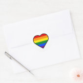 PRIDE HEART RONDE STICKER (Envelop)