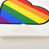 PRIDE HEART SHERPA DEKEN (3/4)