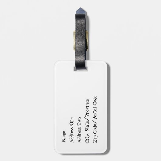 Pride Hearts Bagagelabel (Achterkant verticaal)