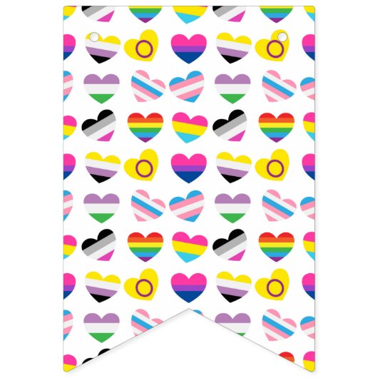 Pride Hearts Banner (Derde vlag)