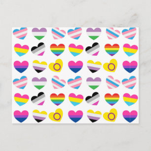 Pride Hearts Briefkaart
