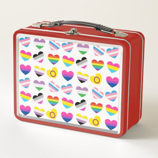 Pride Hearts Lunchbox (Voorkant)