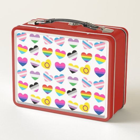 Pride Hearts Lunchbox (Achterkant)