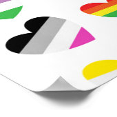 Pride Hearts Poster (Hoek)