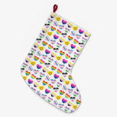 Pride Hearts Stocking Grote Kerstsok (Voorkant (Hangend))