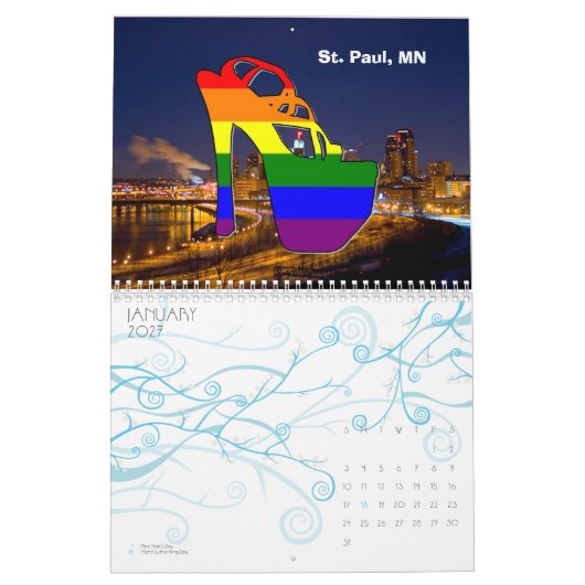 Pride Heels Calendar 2011 Kalender (Jan 2027)