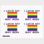 PRIDE- IK HOOP VAN MIJN GAY SON - STICKER (Vel)