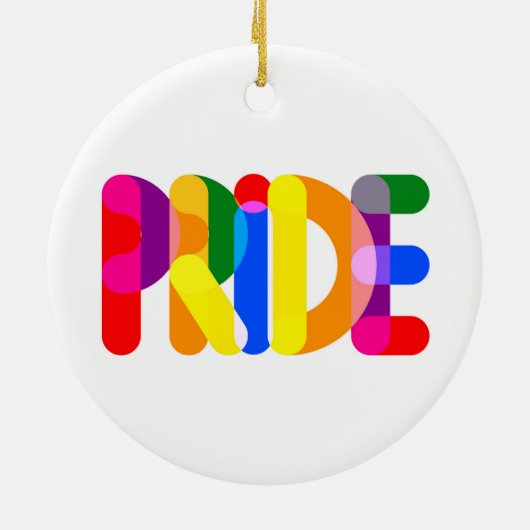Pride in design keramisch ornament (Achterkant)