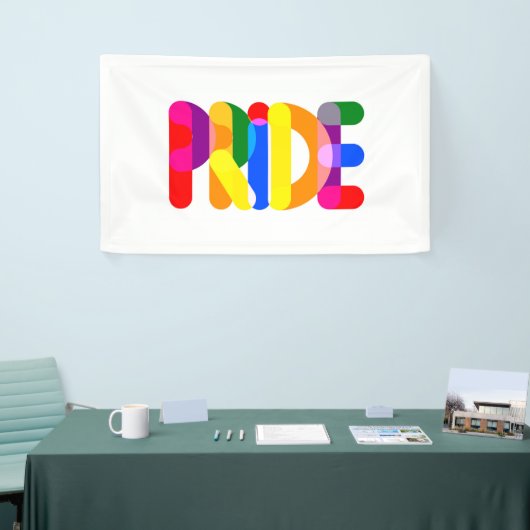 Pride in design spandoek (Beurs)