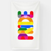 Pride in design spandoek (Verticaal)