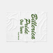 Pride in onze stad Billerica Pride Fleece Deken (Voorkant (Horizontaal))