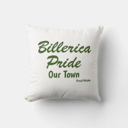 Pride in onze stad Billerica Pride Kussen