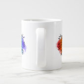 Pride in Waterverf Extra Grote Beker (Achterkant)