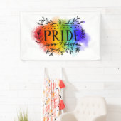 Pride in Waterverf Spandoek (Insitu)