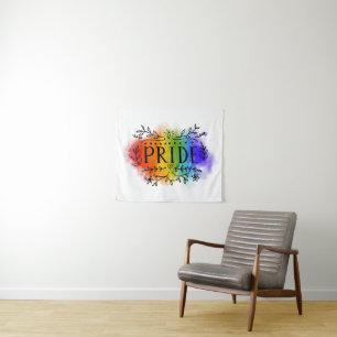 Pride in Waterverf Wandkleed