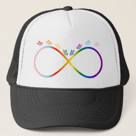 Pride Infinity Butterflies Trucker Pet