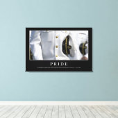 Pride: Inspirerend Citaat 2 Canvas Afdruk (Insitu (Houten vloer))