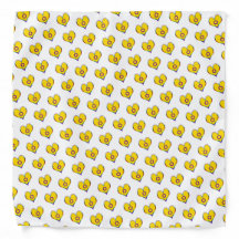 Pride intersexe Coeur Bandana