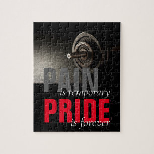 Pride is Forever Bodybuilding Motivatie Legpuzzel