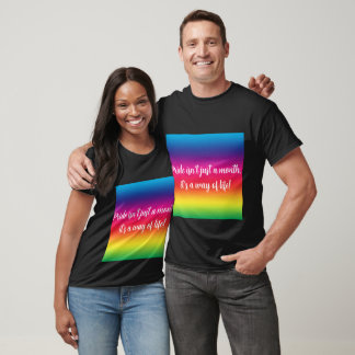 Pride is niet zomaar een maand - Pride T-shirt