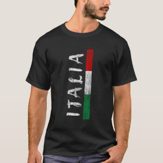 Pride Italia Ik ben Italiaans Liefde Italië Vlag T-shirt