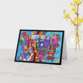 Pride Kaart vieren (Gele Bloem)