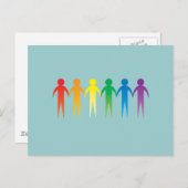 Pride-keten Briefkaart (Voorkant / Achterkant)