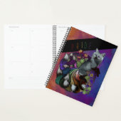 Pride Kitsune en Columbine Flowers Planner (Display)