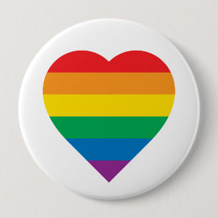 Pride Kleurig regenboogontwerp Ronde Button 4,0 Cm