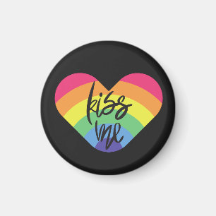 Pride, kus me, liefde is eerlijk. magneet