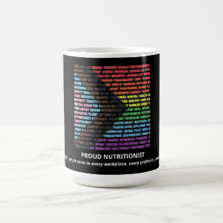 Pride LGBT Diversiteit Regenboog Woordwolk Aangepa Koffiemok