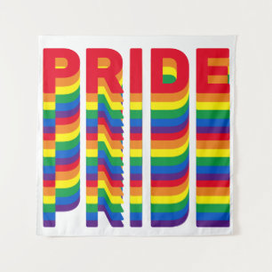 Pride lgbt lgbtq homo-regenboogkleuren wandkleed