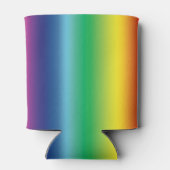 Pride lgbt lgbtq lgbtqia regenboog vlag kleuren blikjeskoeler (Achterkant)