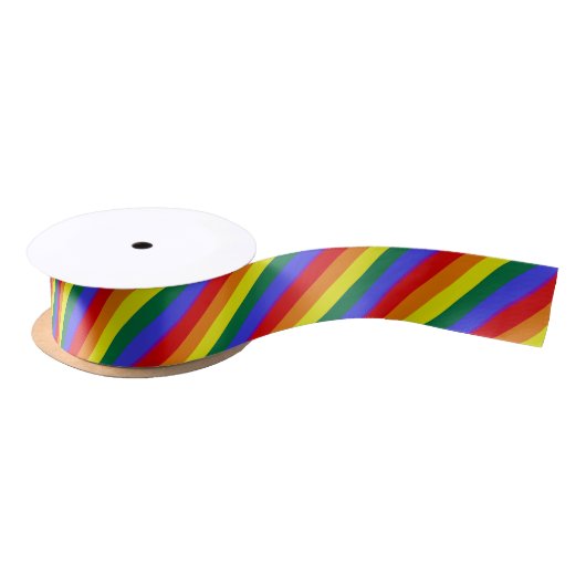 Pride LGBT Rainbow Ribbon Lint (Spoel)