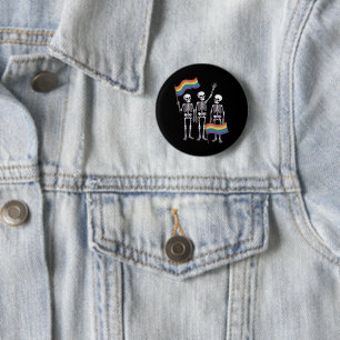 Pride LGBT Rechten Lesbienne Gay Bondgenoot LGBTQ Ronde Button 5,7 Cm