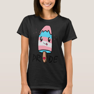 Pride LGBT Vlag Regenboog Ijs Crème LGBTQ Gay Lesb T-shirt