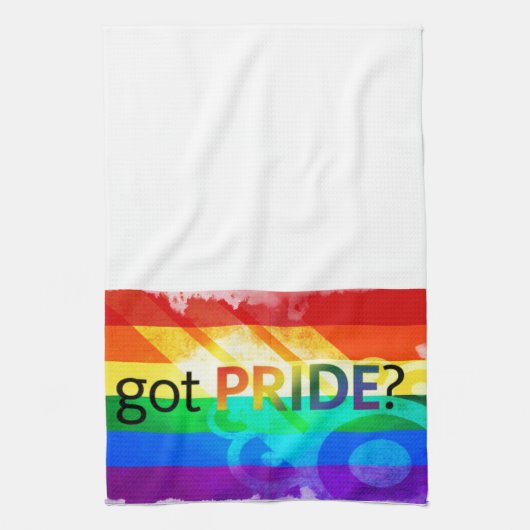 Pride LGBT-vlag Theedoek (Verticaal)